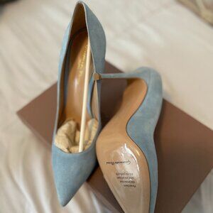 Gianvito Rossi 105mm suede pumps size 39 NEW